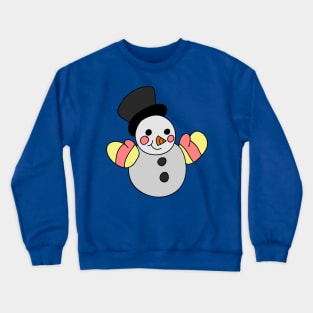 Cute Snowman Crewneck Sweatshirt